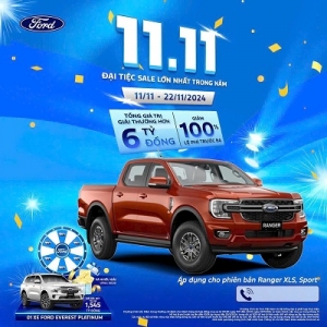 Đại Tiệc Xe Ford Lớn Nhất Năm